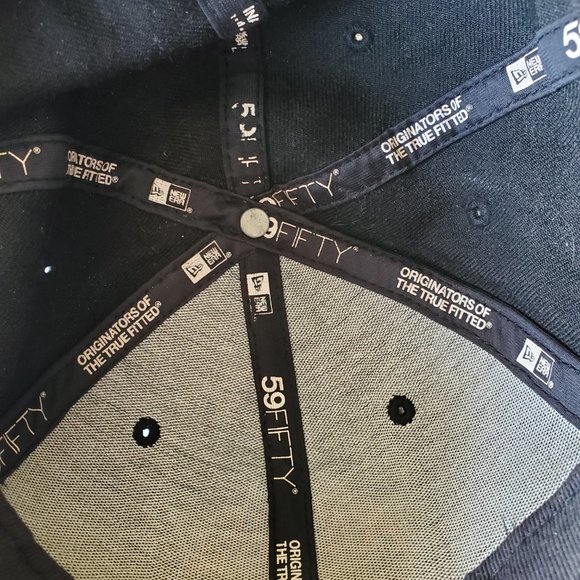 New York Knicks Basketball Ball Cap in black and blue.size 7 3/8. - Picture 5 of 5